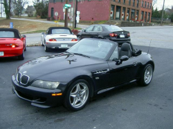 2000 BMW M Roadster in Cosmos Black Metallic over Black Nappa