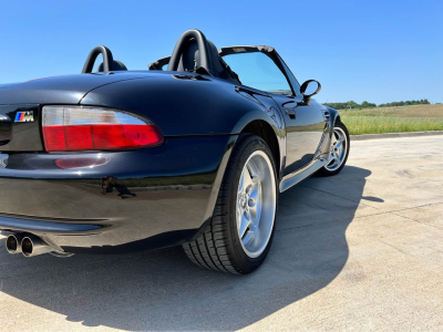 2000 BMW M Roadster in Cosmos Black Metallic over Dark Gray & Black Nappa