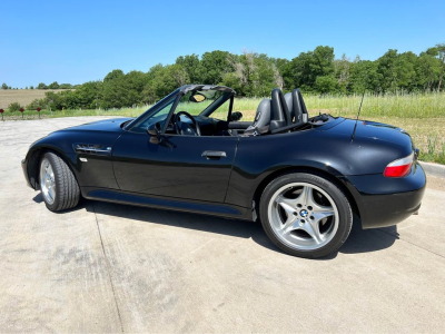 2000 BMW M Roadster in Cosmos Black Metallic over Dark Gray & Black Nappa