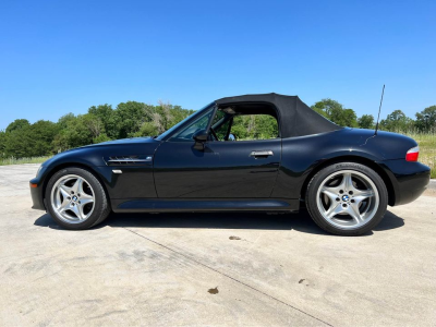 2000 BMW M Roadster in Cosmos Black Metallic over Dark Gray & Black Nappa