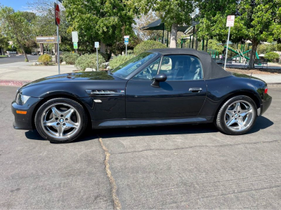 2000 BMW M Roadster in Cosmos Black Metallic over Black Nappa