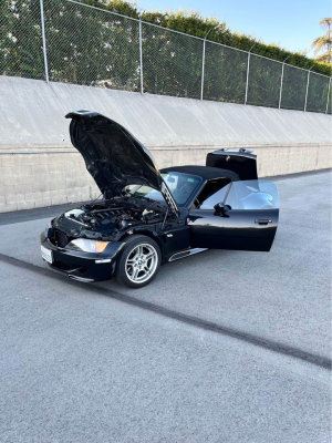 2000 BMW M Roadster in Cosmos Black Metallic over Black Nappa