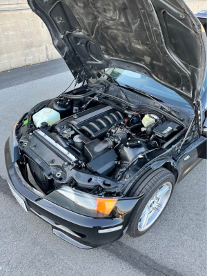 2000 BMW M Roadster in Cosmos Black Metallic over Black Nappa