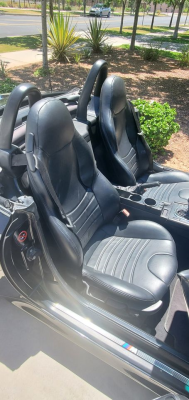2000 BMW M Roadster in Cosmos Black Metallic over Black Nappa