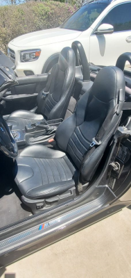 2000 BMW M Roadster in Cosmos Black Metallic over Black Nappa