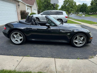 2000 BMW M Roadster in Cosmos Black Metallic over Black Nappa