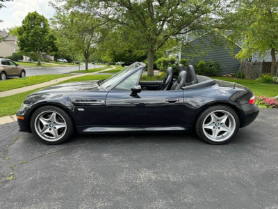 2000 BMW M Roadster in Cosmos Black Metallic over Black Nappa