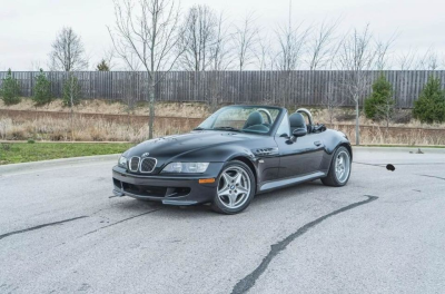 2000 BMW M Roadster in Cosmos Black Metallic over Dark Gray & Black Nappa