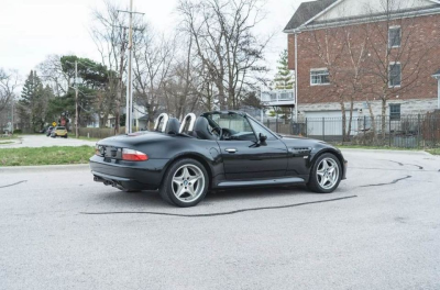 2000 BMW M Roadster in Cosmos Black Metallic over Dark Gray & Black Nappa