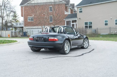 2000 BMW M Roadster in Cosmos Black Metallic over Dark Gray & Black Nappa