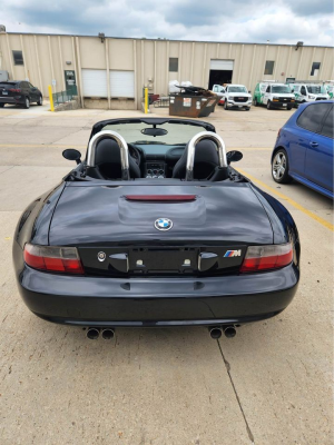 2000 BMW M Roadster in Cosmos Black Metallic over Dark Gray & Black Nappa