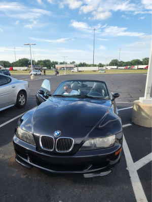 2000 BMW M Roadster in Cosmos Black Metallic over Dark Gray & Black Nappa