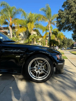 2000 BMW M Roadster in Cosmos Black Metallic over Black Nappa