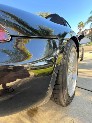 2000 BMW M Roadster in Cosmos Black Metallic over Black Nappa