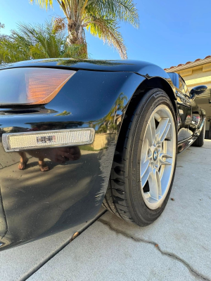 2000 BMW M Roadster in Cosmos Black Metallic over Black Nappa