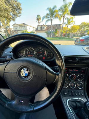 2000 BMW M Roadster in Cosmos Black Metallic over Black Nappa