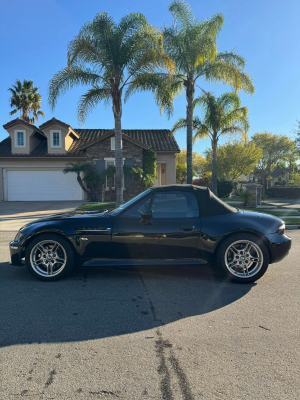 2000 BMW M Roadster in Cosmos Black Metallic over Black Nappa