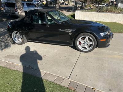 2000 BMW M Roadster in Cosmos Black Metallic over Dark Gray & Black Nappa