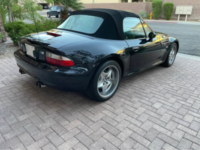 2000 BMW M Roadster in Cosmos Black Metallic over Black Nappa