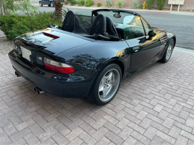2000 BMW M Roadster in Cosmos Black Metallic over Black Nappa