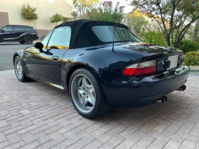 2000 BMW M Roadster in Cosmos Black Metallic over Black Nappa