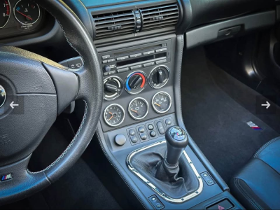 2000 BMW M Roadster in Cosmos Black Metallic over Black Nappa