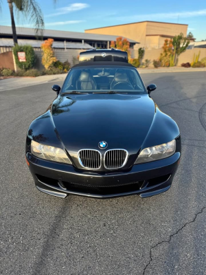 2000 BMW M Roadster in Cosmos Black Metallic over Dark Gray & Black Nappa