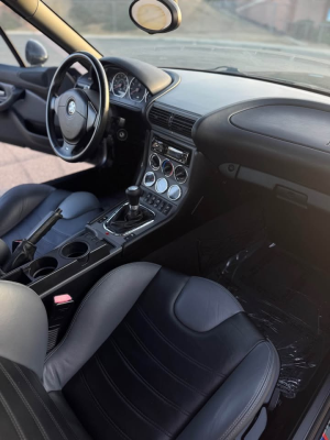 2000 BMW M Roadster in Cosmos Black Metallic over Dark Gray & Black Nappa