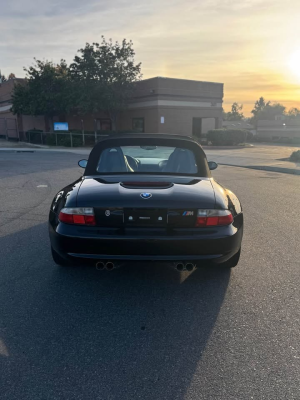 2000 BMW M Roadster in Cosmos Black Metallic over Dark Gray & Black Nappa