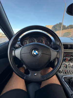 2000 BMW M Roadster in Cosmos Black Metallic over Dark Gray & Black Nappa