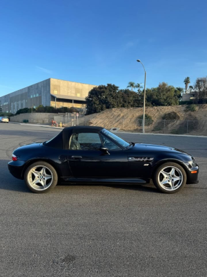 2000 BMW M Roadster in Cosmos Black Metallic over Dark Gray & Black Nappa