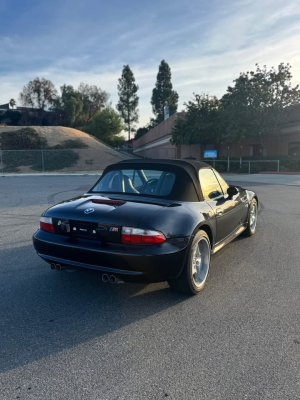 2000 BMW M Roadster in Cosmos Black Metallic over Dark Gray & Black Nappa