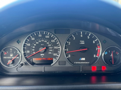 2000 BMW M Roadster in Cosmos Black Metallic over Dark Gray & Black Nappa