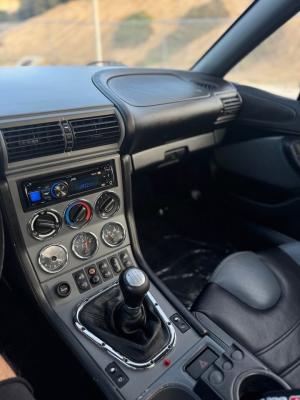 2000 BMW M Roadster in Cosmos Black Metallic over Dark Gray & Black Nappa