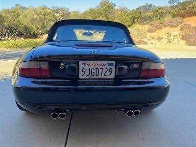 2000 BMW M Roadster in Cosmos Black Metallic over Black Nappa