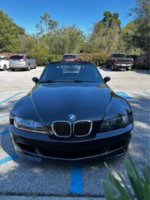 2000 BMW M Roadster in Cosmos Black Metallic over Black Nappa
