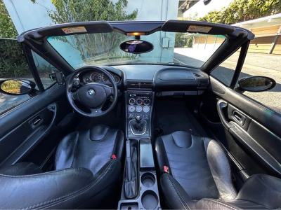 2000 BMW M Roadster in Cosmos Black Metallic over Black Nappa