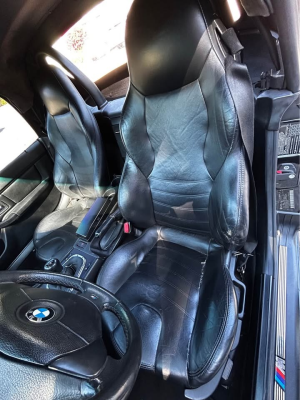 2000 BMW M Roadster in Cosmos Black Metallic over Black Nappa