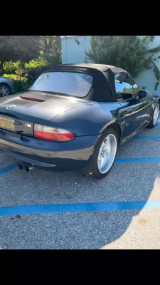 2000 BMW M Roadster in Cosmos Black Metallic over Black Nappa