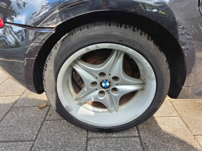 2000 BMW M Roadster in Cosmos Black Metallic over Black Nappa