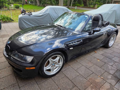 2000 BMW M Roadster in Cosmos Black Metallic over Black Nappa