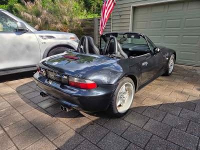 2000 BMW M Roadster in Cosmos Black Metallic over Black Nappa