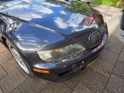 2000 BMW M Roadster in Cosmos Black Metallic over Black Nappa