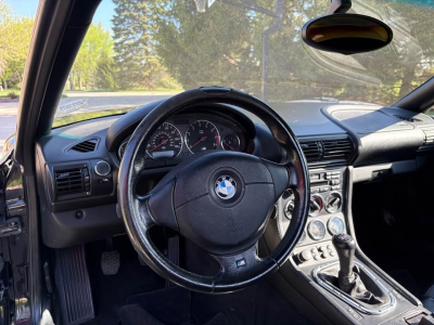 2000 BMW M Roadster in Cosmos Black Metallic over Black Nappa