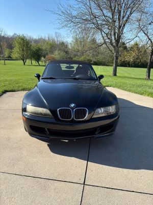 2000 BMW M Roadster in Cosmos Black Metallic over Black Nappa