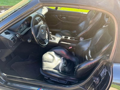 2000 BMW M Roadster in Cosmos Black Metallic over Black Nappa
