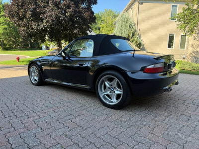 2000 BMW M Roadster in Cosmos Black Metallic over Black Nappa