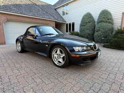 2000 BMW M Roadster in Cosmos Black Metallic over Black Nappa