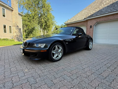 2000 BMW M Roadster in Cosmos Black Metallic over Black Nappa