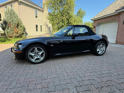 2000 BMW M Roadster in Cosmos Black Metallic over Black Nappa